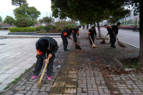 社会实践之志愿者行动：打扫